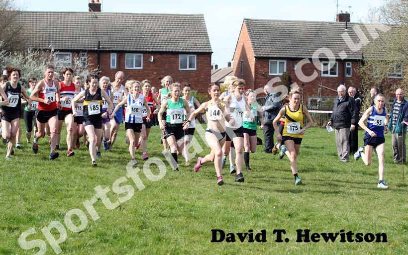Start of the North East Veteran Championships.